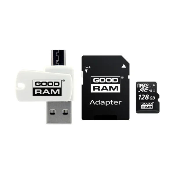 Goodram M1A4-1280R12 memory card 128 GB MicroSDHC Class 10 UHS-I