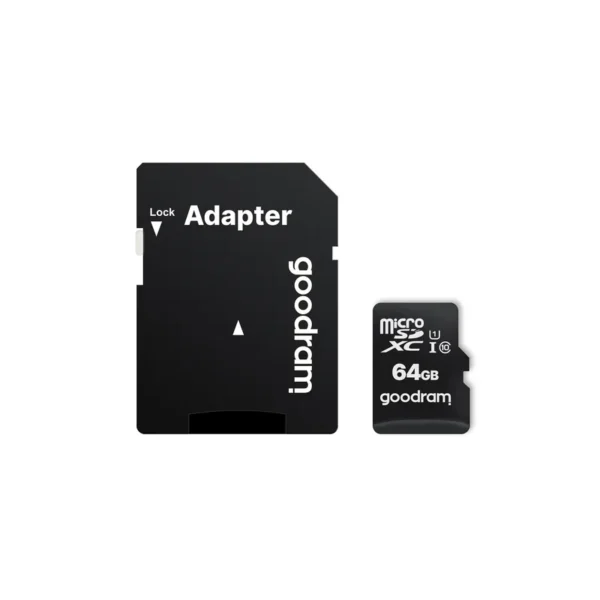 Goodram M1AA-0640R12 memory card 64 GB MicroSDXC Class 10 UHS-I