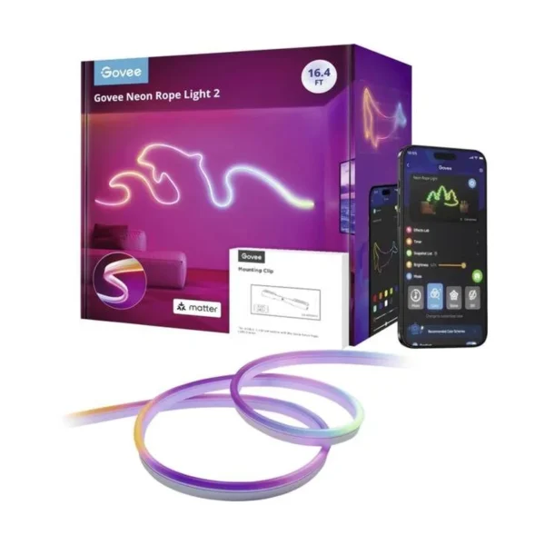Govee H61D5301-OF-EU smart lighting Smart strip light Wi-Fi 48 W