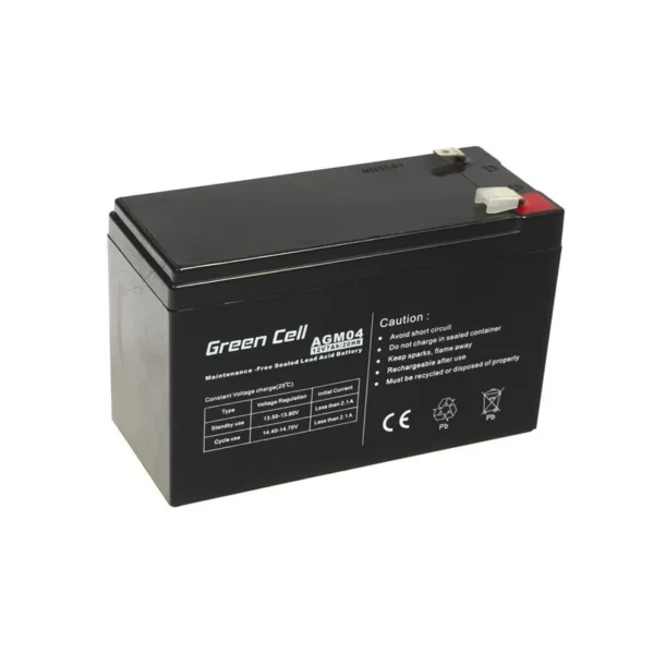 Green Cell AGM04 UPS battery Sealed Lead Acid (VRLA) 12 V 7 Ah
