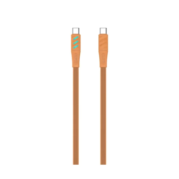 Havit CB6254 - USB Type C to USB Type C charging cable, 1 m (orange)