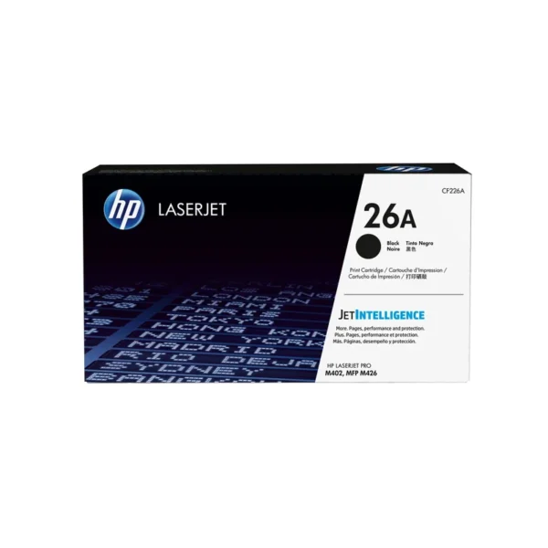 HP 26A Black Original LaserJet Toner Cartridge