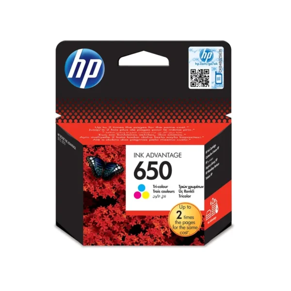 HP 650 Original Cyan,Magenta,Yellow 1 pc(s)