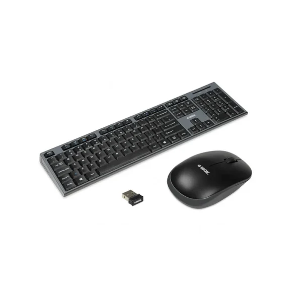 iBox IKMS606W keyboard RF Wireless English Black