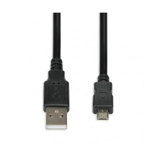 iBox IKU2M18 USB cable 1.8 m USB 2.0 USB A Micro-USB B Black