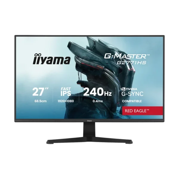 iiyama G-MASTER G2771HS-B1 computer monitor 68.6 cm (27") 1920 x 1080 pixels Full HD Black