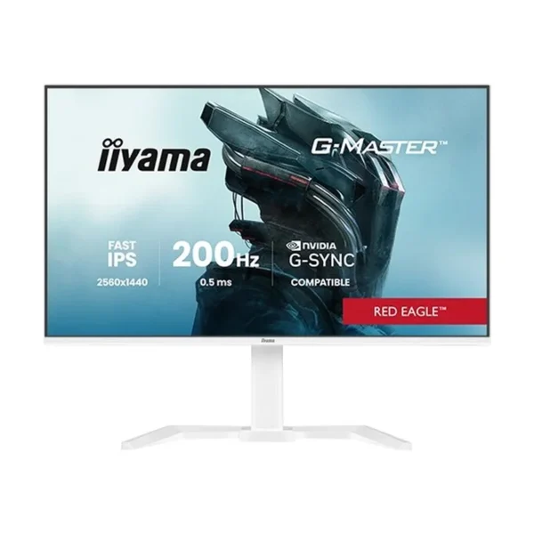 iiyama G-MASTER GB2771QSU-W1 computer monitor 68.6 cm (27") 2560 x 1440 pixels Wide Quad HD White