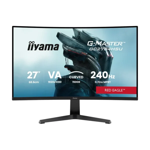 iiyama G-MASTER GC2784HSU-B1 computer monitor 68.6 cm (27") 1920 x 1080 pixels Full HD LCD Black