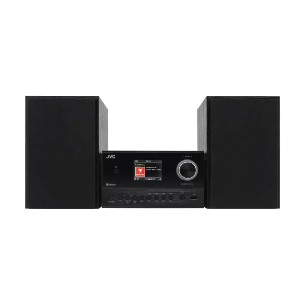 JVC UX-E225B Mini hi-fi system Black