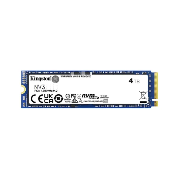 Kingston Technology 4000G NV3 M.2 2280 NVMe SSD