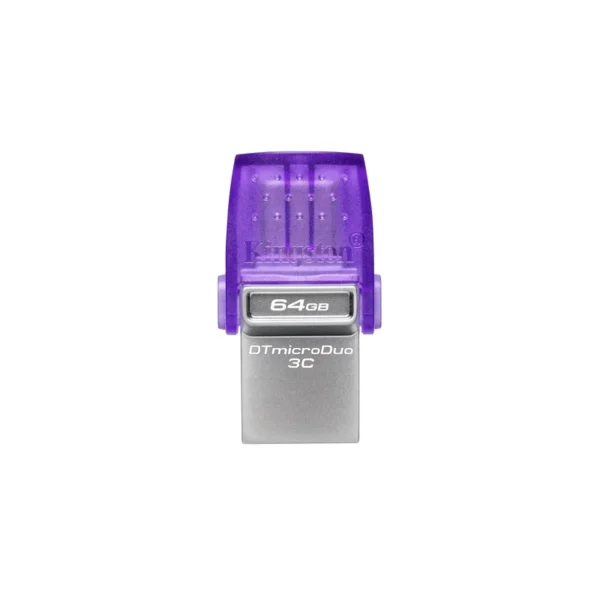 Kingston Technology DataTraveler 64GB microDuo 3C 200MB/s dual USB-A + USB-C
