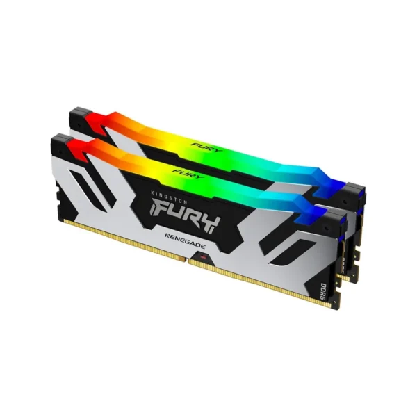 Kingston Technology FURY 96GB 6400MT/s DDR5 CL32 DIMM (Kit of 2) Renegade RGB XMP