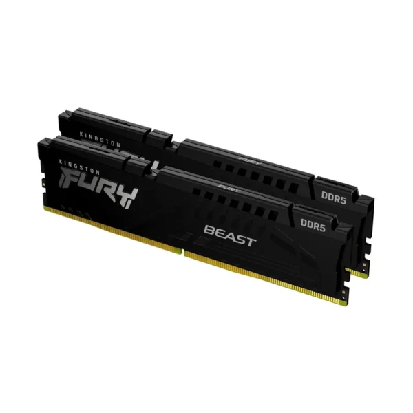 Kingston Technology FURY Beast 128GB 5600MT/s DDR5 CL40 DIMM (Kit of 2) Black