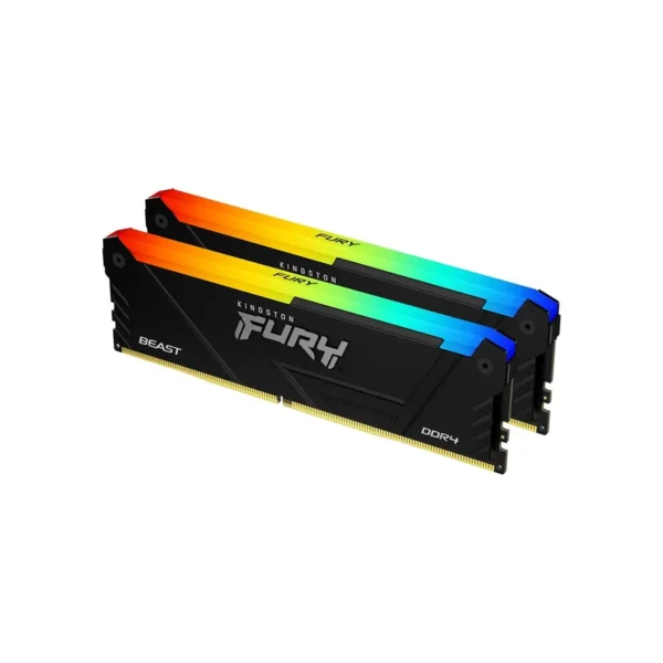Kingston Technology FURY Beast 32GB 3600MT/s DDR4 CL18 DIMM (Kit of 2) RGB