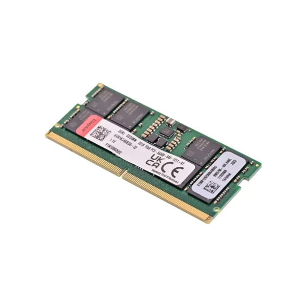 Kingston Technology KVR56S46BS8-32 memory module 32 GB 1 x 32 GB DDR5 5600 MT/s 262-pin SO-DIMM