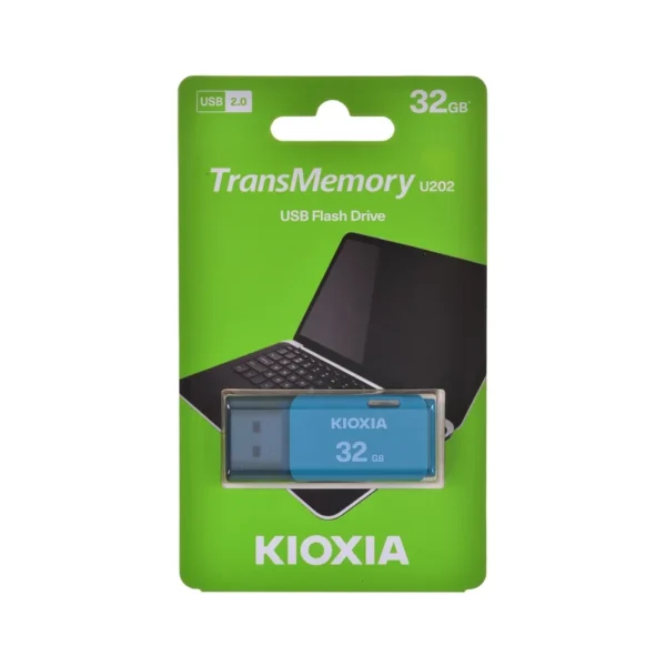 Kioxia TransMemory U202 USB flash drive 32 GB USB Type-A 2.0 Blue