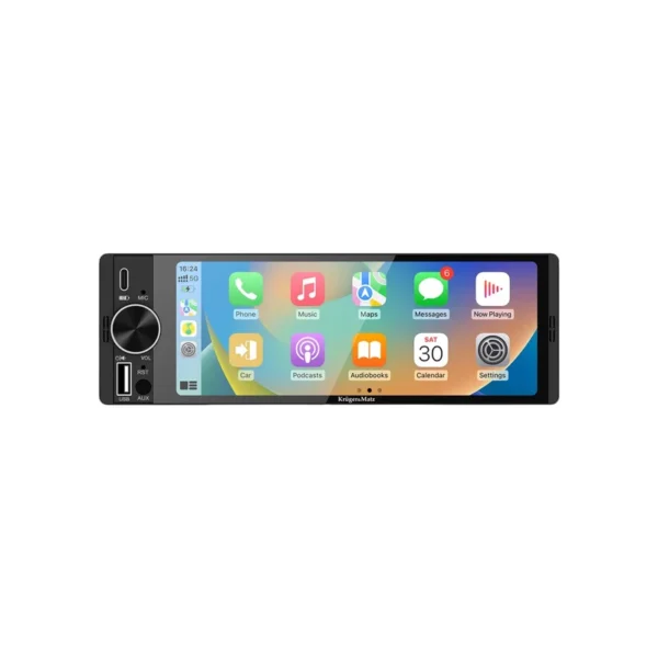 Kruger&Matz KM2016 1DIN CarPlay/AndroidAuto car radio