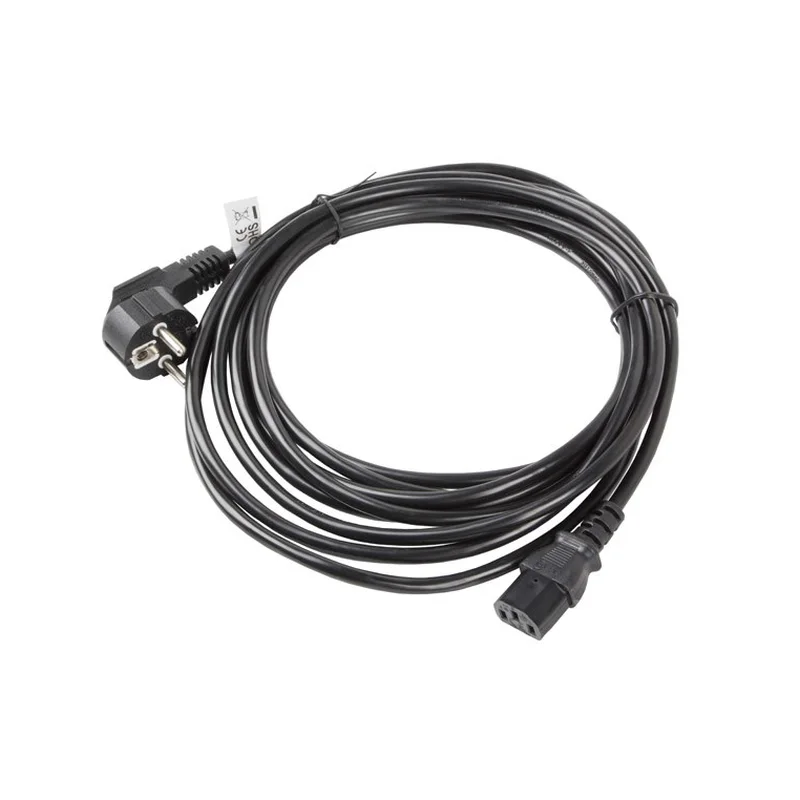 Lanberg CA-C13C-11CC-0100-BK power cable Black 10 m C13 coupler CEE7/7