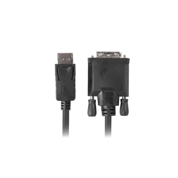 Lanberg CA-DPDV-10CU-0018-BK video cable adapter 1.8 m DisplayPort DVI-D Black