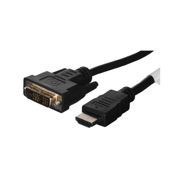 Lanberg CA-HDDV-10CC-0018-BK video cable adapter 1.8 m HDMI Type A (Standard) DVI-D Black