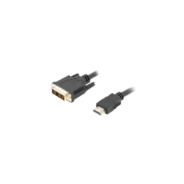 Lanberg CA-HDDV-10CC-0030-BK video cable adapter 3 m HDMI Type A (Standard) DVI-D Black