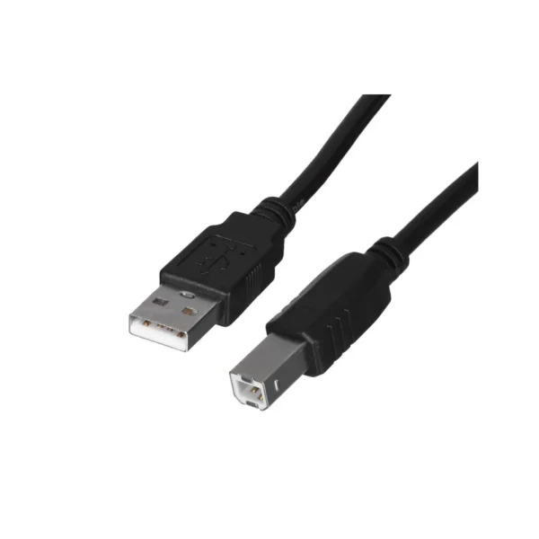 Lanberg CA-USBA-10CC-0018-BK USB cable USB 2.0 1.8 m USB B Black