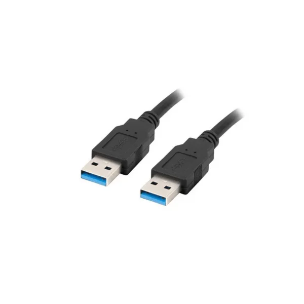 Lanberg CA-USBA-30CU-0010-BK USB cable 1m 3.0 USB A Black