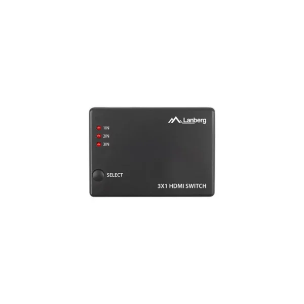 LANBERG VIDEO SWITCH 3X HDMI + MICRO USB PORT