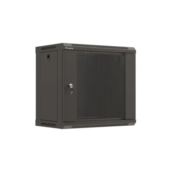 Lanberg WF03-5309-10B rack cabinet 9U Wall mounted rack Black
