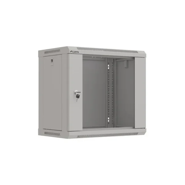 Lanberg WF03-5309-10S rack cabinet 9U Wall mounted rack Black