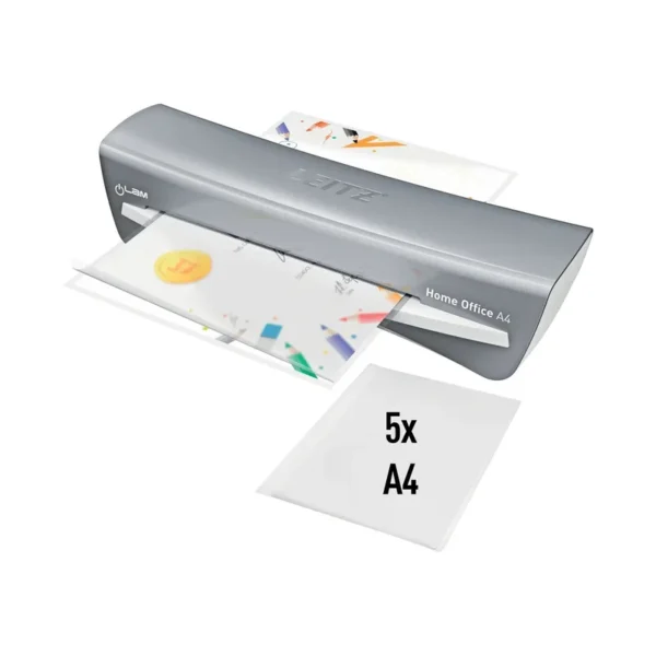 Leitz iLAM Home Office A4 Hot Laminator, Grey