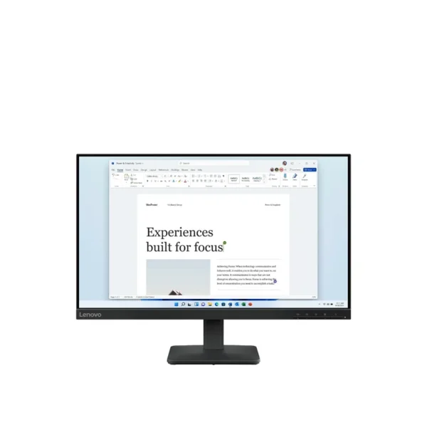 Lenovo L24-4e computer monitor 60.5 cm (23.8") 1920 x 1080 pixels Full HD LCD Black