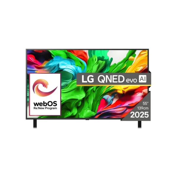 LG QNED AI 55QNED85A3C TV 139.7 cm (55") 4K Ultra HD Smart TV Wi-Fi Black