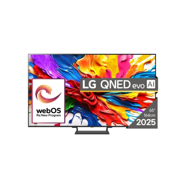 LG QNED evo AI 65QNED93A6A TV 165.1 cm (65") 4K Ultra HD Smart TV Wi-Fi Black