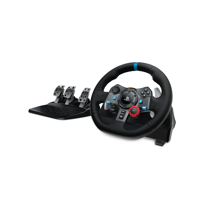 Logitech G G29 Steering wheel + Pedals Playstation 3,PlayStation 4 Analogue USB 2.0 Black