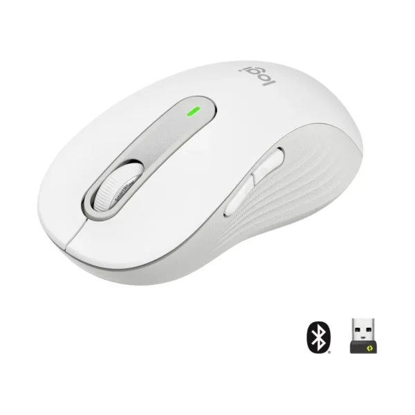 Logitech Signature M650 L Wireless mouse 2000 DPI, white