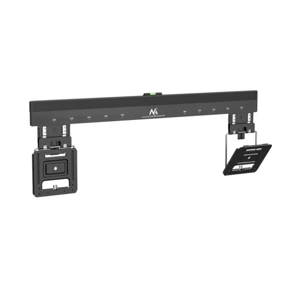 Maclean MC-481 Ultra Flat Slim TV Wall Mount Bracket Holder for 37-80" Flat Curved up to 75kg Max. VESA 600x400 Universal TV Mount Holde