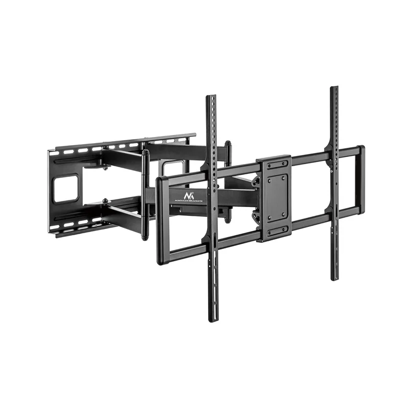 Maclean MC-482 TV Wall Mount Bracket for 60-120" Flat & Curved TVs up to 120kg Max. VESA 900x600 Swivel, Tilt and Rotate, Universal TV Mount TV Bracket