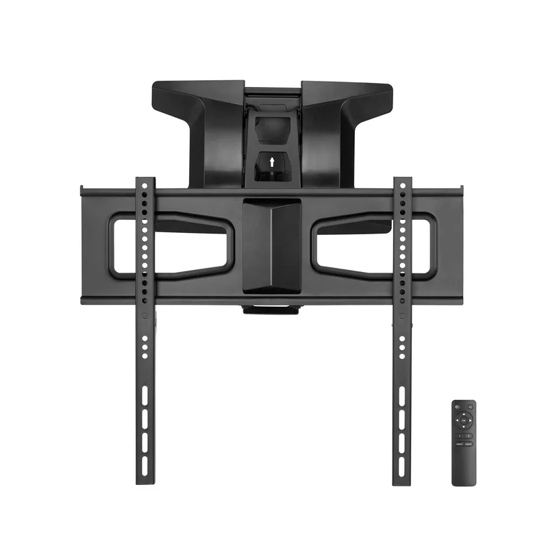 Maclean MC-891 Electric TV Wall Mount Bracket with Remote Control Height Adjustment 37'' - 70" max. VESA 600x400 up to 35kg Above Fireplace Mount Sturdy