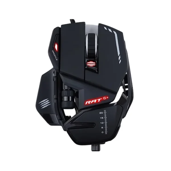 Mad Catz R.A.T. 6+ mouse Right-hand USB Type-A Optical 12000 DPI