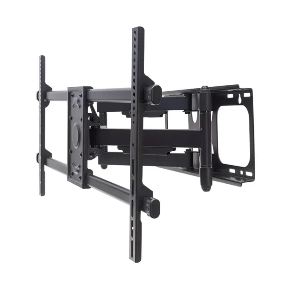 Manhattan TV & Monitor Mount, Wall, Full Motion, 1 screen, Screen Sizes: 37-75", Black, VESA 200x200 to 800x400mm, Max 75kg, LFD, Tilt & Swivel with 3 Pivots, Lifetime Warranty