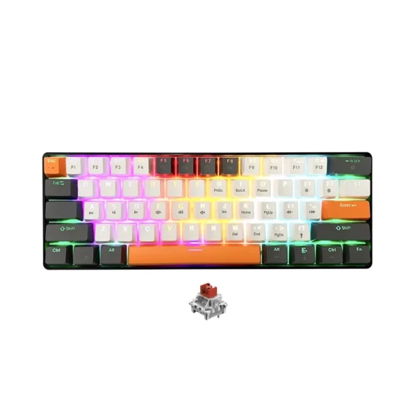 MEDIA-TECH MECHANICAL KEYBOARD 60% MT1258