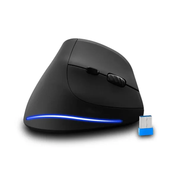 MEDIA-TECH VERTIC RF MT1123 Wireless vertical mouse RF 2400 DPI Black