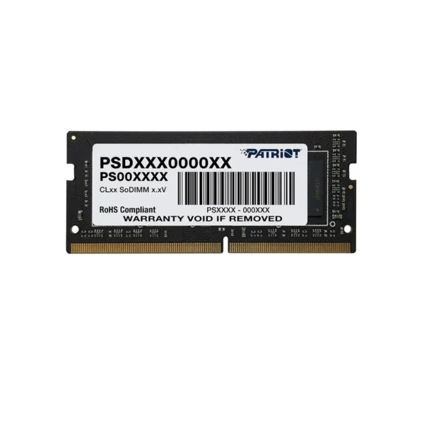 Memory module PATRIOT SIGNATURE DDR4 SO-DIMM 8GB 3200MHz (PSD48G32002S)