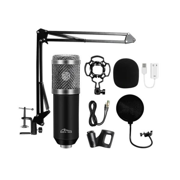 Microphone with accessories kit STUDIO AND STREAMING MICROPHONE MT397S