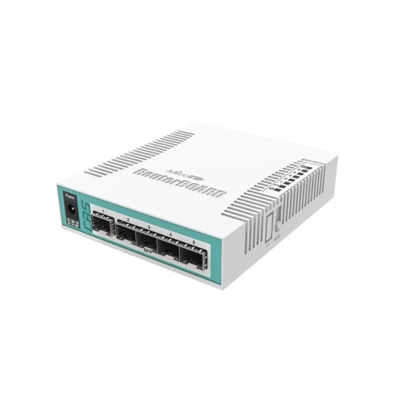 Mikrotik CRS106-1C-5S network switch Gigabit Ethernet (10/100/1000) Power over Ethernet (PoE) White