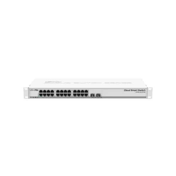 Mikrotik CSS326-24G-2S+RM network switch Managed Gigabit Ethernet (10/100/1000) Power over Ethernet (PoE) 1U White