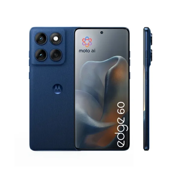 Motorola edge 60 16.9 cm (6.67") Dual SIM Android 15 5G USB Type-C 12 GB 256 GB 5200 mAh Blue
