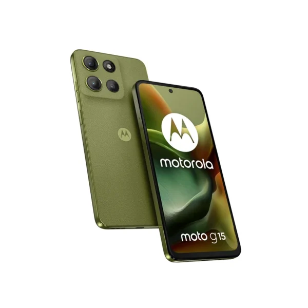 Motorola moto g15 17.1 cm (6.72") Dual SIM Android 15 4G USB Type-C 4 GB 128 GB 5200 mAh Green
