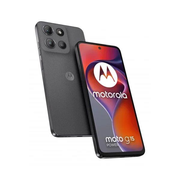 Motorola moto g15 power 17.1 cm (6.72") Dual SIM Android 15 4G USB Type-C 8 GB 256 GB 6000 mAh Grey